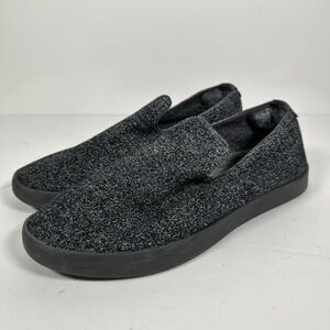 Allbirds Wool Loungers Shoes Men's 12 Gray Black Merino Loafer Slipper Slip On